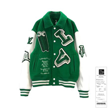 Load image into Gallery viewer, &quot; Louis Vuitton Varsity Jacket 🦖 &quot;
