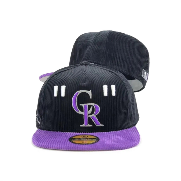 Rockies Off-White Fitted 🍇